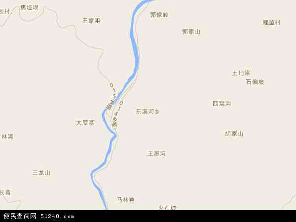 东溪河乡地图 - 东溪河乡电子地图 - 东溪河乡高清地图 - 2024年东溪河乡地图