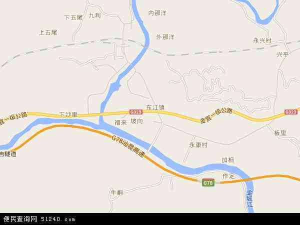东江镇地图 - 东江镇电子地图 - 东江镇高清地图 - 2024年东江镇地图
