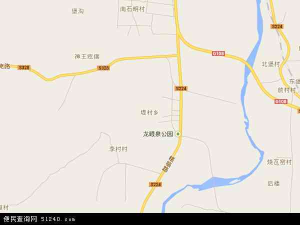 巨鹿县堤村乡地图图片