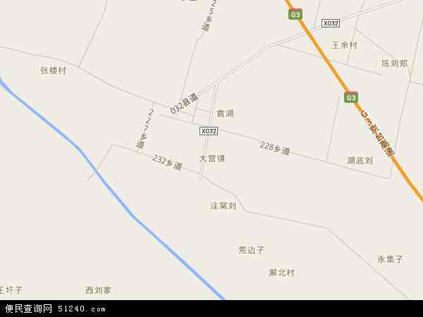 大营镇地图 - 大营镇电子地图 - 大营镇高清地图 - 2024年大营镇地图