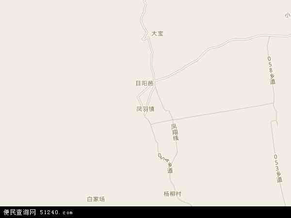 凤羽镇地图 - 凤羽镇电子地图 - 凤羽镇高清地图 - 2024年凤羽镇地图