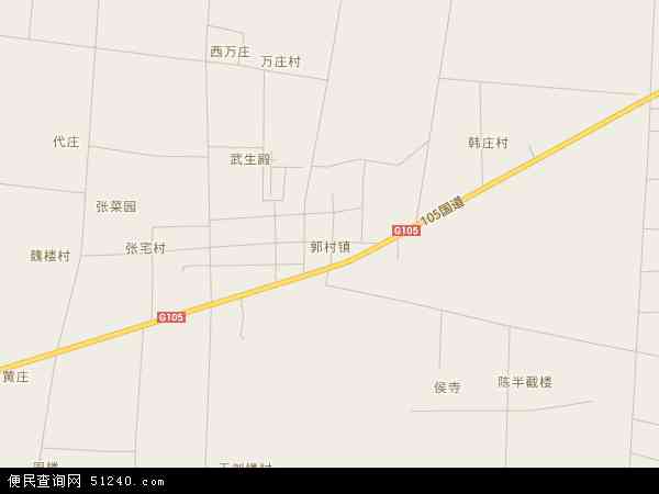 郭村镇地图 - 郭村镇电子地图 - 郭村镇高清地图 - 2024年郭村镇地图