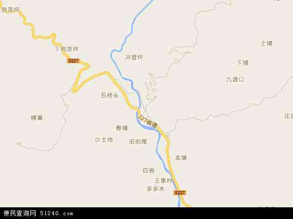 关坪乡地图 - 关坪乡电子地图 - 关坪乡高清地图 - 2024年关坪乡地图