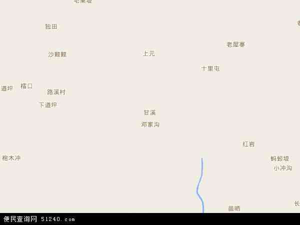 甘溪乡地图 - 甘溪乡电子地图 - 甘溪乡高清地图 - 2024年甘溪乡地图