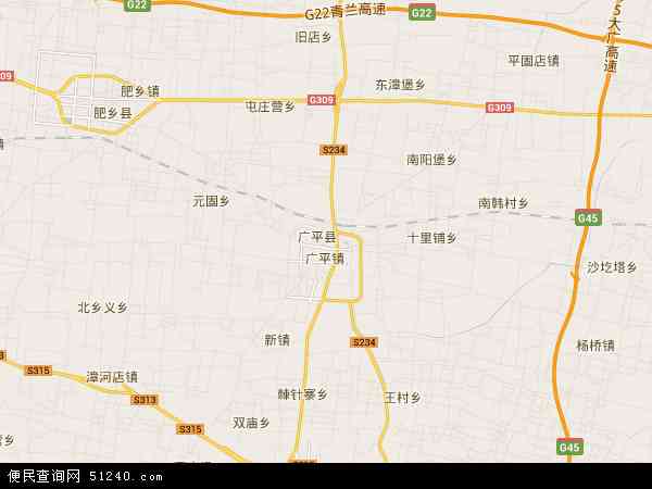 广平县地图 - 广平县电子地图 - 广平县高清地图 - 2024年广平县地图