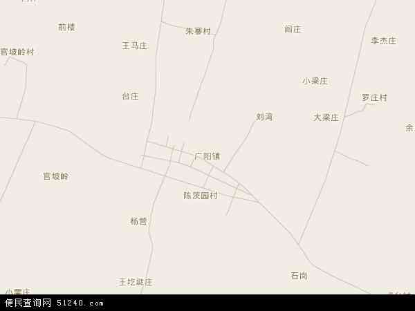 广阳镇地图 - 广阳镇电子地图 - 广阳镇高清地图 - 2024年广阳镇地图