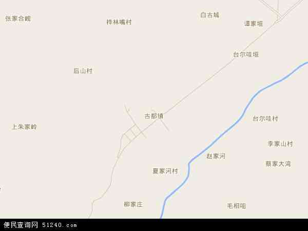 古鄯镇地图 - 古鄯镇电子地图 - 古鄯镇高清地图 - 2024年古鄯镇地图
