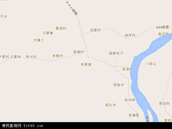 禾青镇地图 - 禾青镇电子地图 - 禾青镇高清地图 - 2024年禾青镇地图