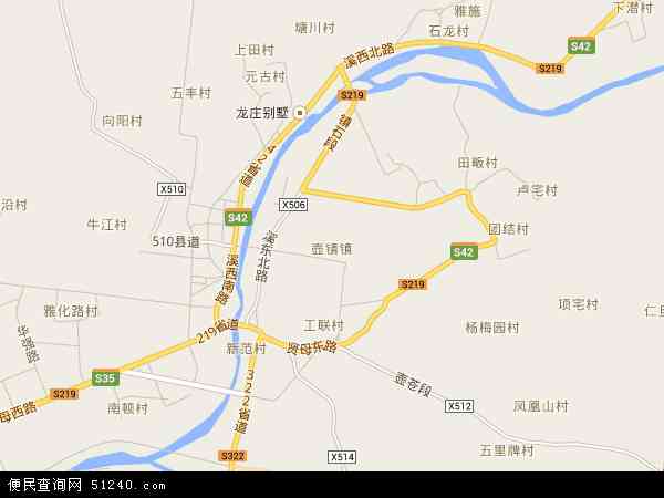 壶镇镇卫星地图图片