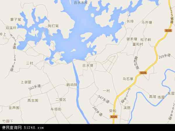 合水镇地图 - 合水镇电子地图 - 合水镇高清地图 - 2024年合水镇地图