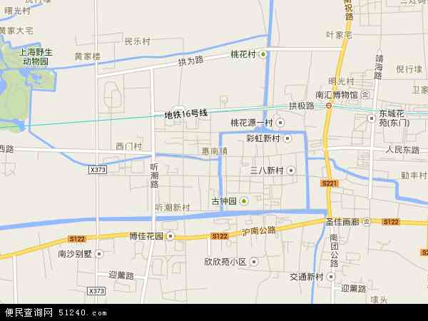 惠南镇地图 - 惠南镇电子地图 - 惠南镇高清地图 - 2024年惠南镇地图