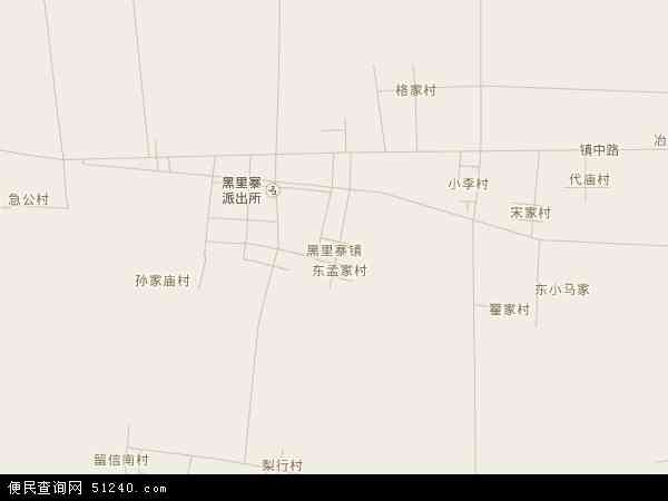 黑里寨镇地图 - 黑里寨镇电子地图 - 黑里寨镇高清地图 - 2024年黑里寨镇地图