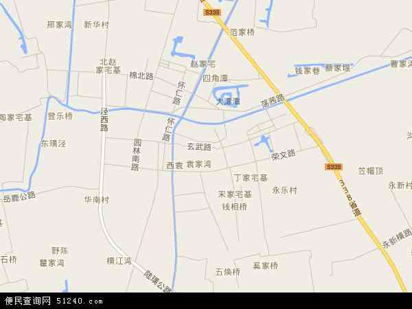 璜泾镇地图图片