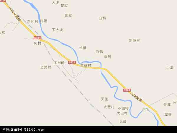 黄练镇地图 - 黄练镇电子地图 - 黄练镇高清地图 - 2024年黄练镇地图