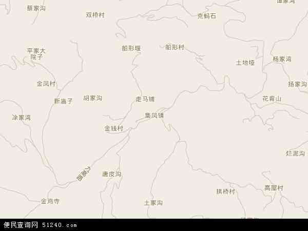 集凤镇地图 - 集凤镇电子地图 - 集凤镇高清地图 - 2024年集凤镇地图