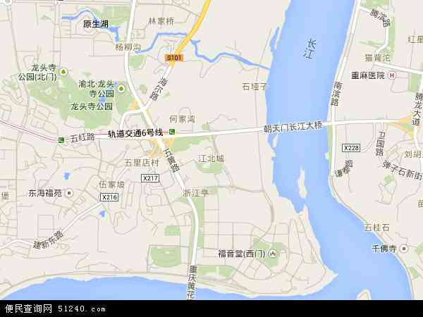 重庆江北区辖区图片