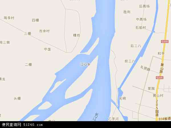 江心乡地图 - 江心乡电子地图 - 江心乡高清地图 - 2024年江心乡地图