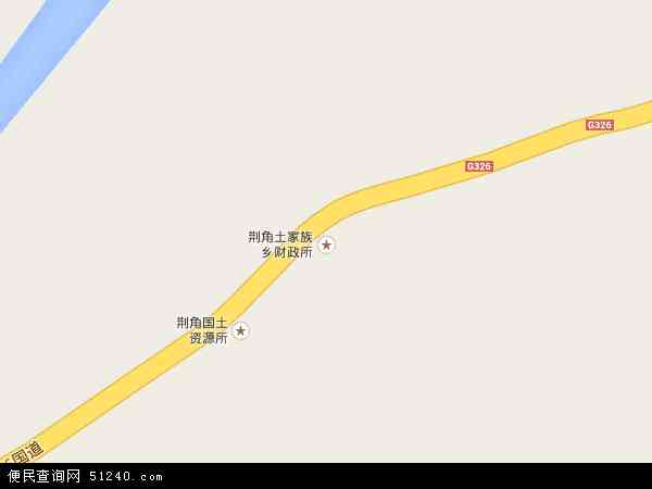 荆角乡地图 - 荆角乡电子地图 - 荆角乡高清地图 - 2024年荆角乡地图
