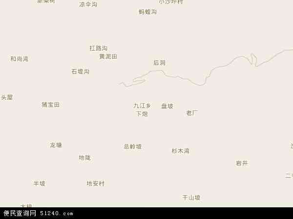 九江乡地图 - 九江乡电子地图 - 九江乡高清地图 - 2024年九江乡地图