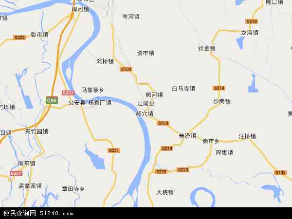 江陵县地图 - 江陵县电子地图 - 江陵县高清地图 - 2024年江陵县地图