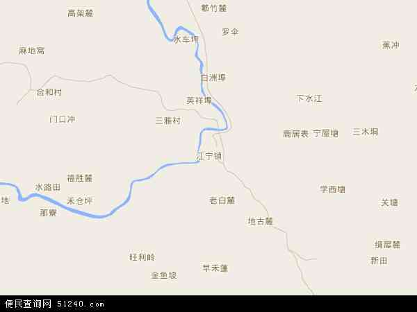 江宁镇地图 - 江宁镇电子地图 - 江宁镇高清地图 - 2024年江宁镇地图