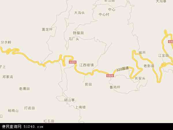 江西坡镇地图 - 江西坡镇电子地图 - 江西坡镇高清地图 - 2026年江西坡镇地图