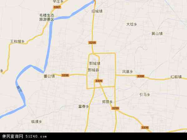 鄄城县地图 - 鄄城县电子地图 - 鄄城县高清地图 - 2024年鄄城县地图