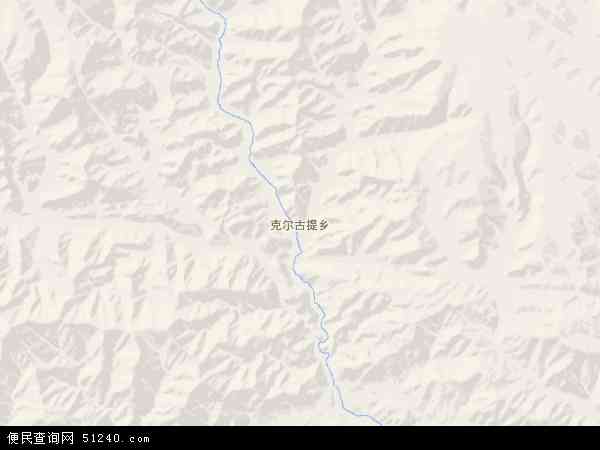 克尔古提乡地图 - 克尔古提乡电子地图 - 克尔古提乡高清地图 - 2024年克尔古提乡地图