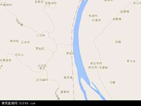 灵仙乡地图 - 灵仙乡电子地图 - 灵仙乡高清地图 - 2024年灵仙乡地图