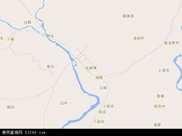 龙岸镇地图 - 龙岸镇电子地图 - 龙岸镇高清地图 - 2024年龙岸镇地图