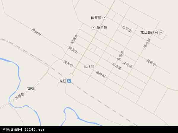 龙江镇地图 - 龙江镇电子地图 - 龙江镇高清地图 - 2024年龙江镇地图