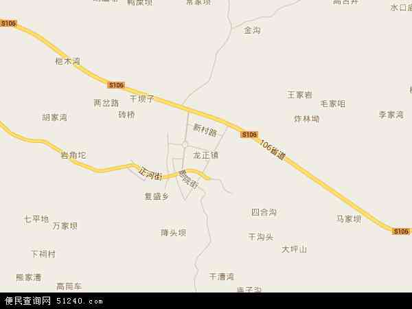 龙正镇地图 - 龙正镇电子地图 - 龙正镇高清地图 - 2024年龙正镇地图