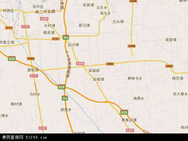 栾城地图高清全图街景图片