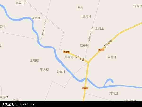 马桥河镇地图图片