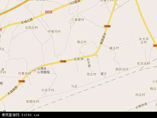 孟姜镇地图 - 孟姜镇电子地图 - 孟姜镇高清地图 - 2024年孟姜镇地图