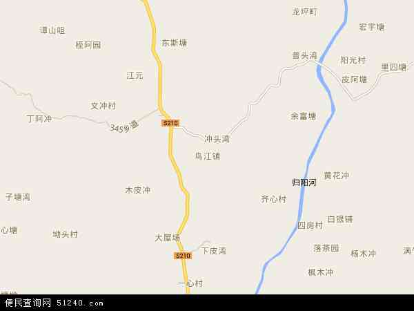 鸟江镇地图 - 鸟江镇电子地图 - 鸟江镇高清地图 - 2024年鸟江镇地图