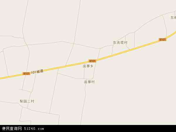 庞寨乡地图 - 庞寨乡电子地图 - 庞寨乡高清地图 - 2024年庞寨乡地图