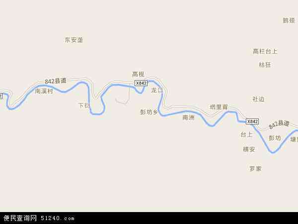彭坊乡地图 - 彭坊乡电子地图 - 彭坊乡高清地图 - 2024年彭坊乡地图