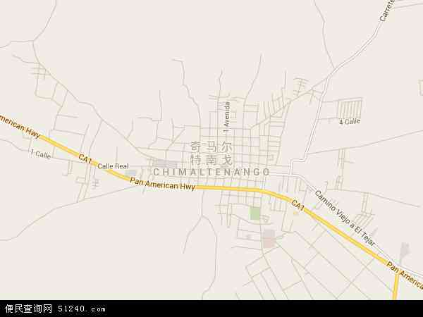 奇马尔特南戈地图 - 奇马尔特南戈电子地图 - 奇马尔特南戈高清地图 - 2024年奇马尔特南戈地图