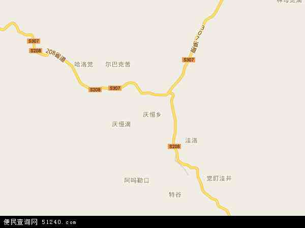 庆恒乡地图 - 庆恒乡电子地图 - 庆恒乡高清地图 - 2024年庆恒乡地图