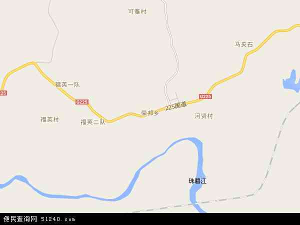 荣邦乡地图 - 荣邦乡电子地图 - 荣邦乡高清地图 - 2024年荣邦乡地图