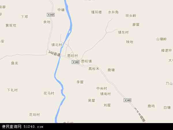 思旺镇地图 - 思旺镇电子地图 - 思旺镇高清地图 - 2024年思旺镇地图