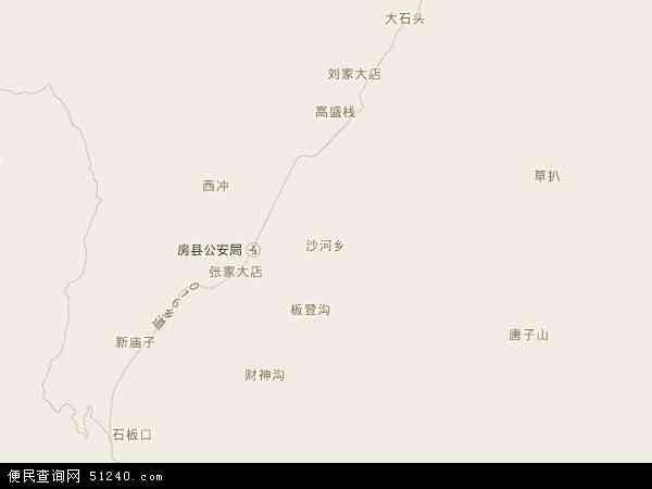 沙河乡地图 - 沙河乡电子地图 - 沙河乡高清地图 - 2026年沙河乡地图