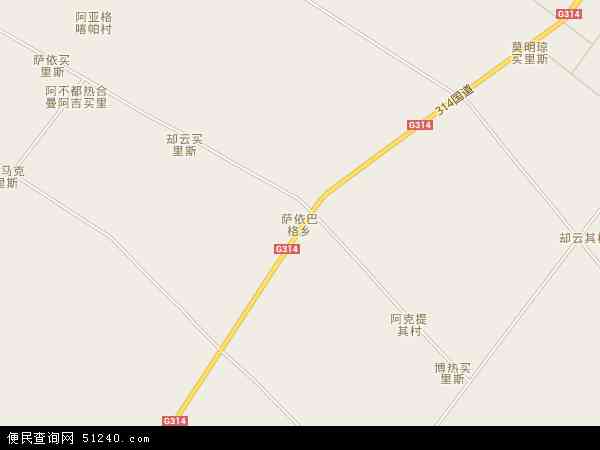 喀什地区 疏附县 萨依巴格乡本站收录有:2021萨依巴格乡卫星地图高清