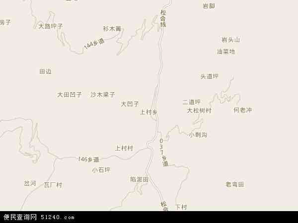上村乡地图 - 上村乡电子地图 - 上村乡高清地图 - 2024年上村乡地图