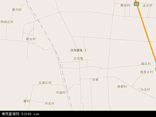 沙沟镇地图图片