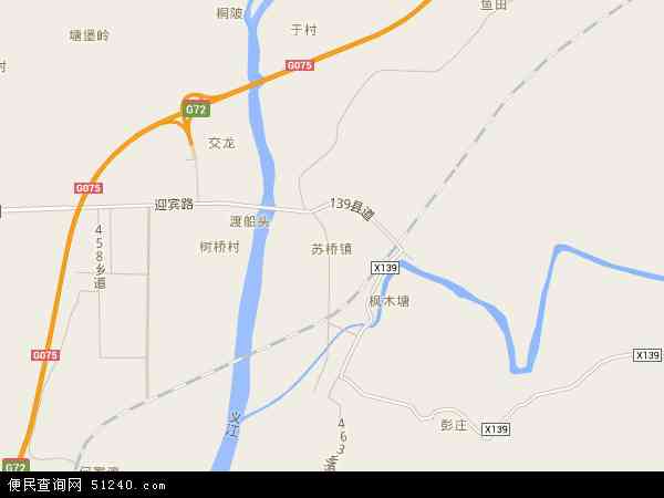 苏桥镇地图 - 苏桥镇电子地图 - 苏桥镇高清地图 - 2024年苏桥镇地图
