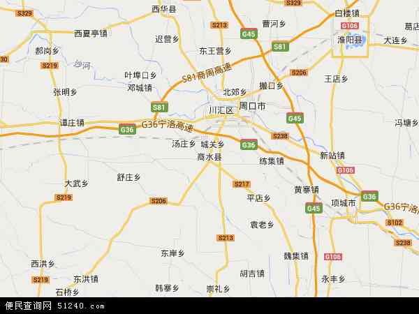 商水县地图 - 商水县电子地图 - 商水县高清地图 - 2024年商水县地图
