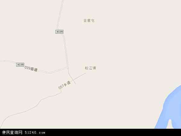 蛟河市松江镇地图图片