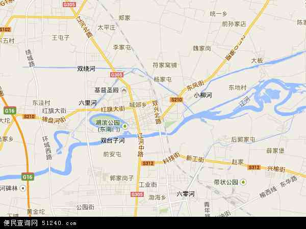 中国 辽宁省 盘锦市 双台子区双台子区卫星地图 本站收录有:2021双台